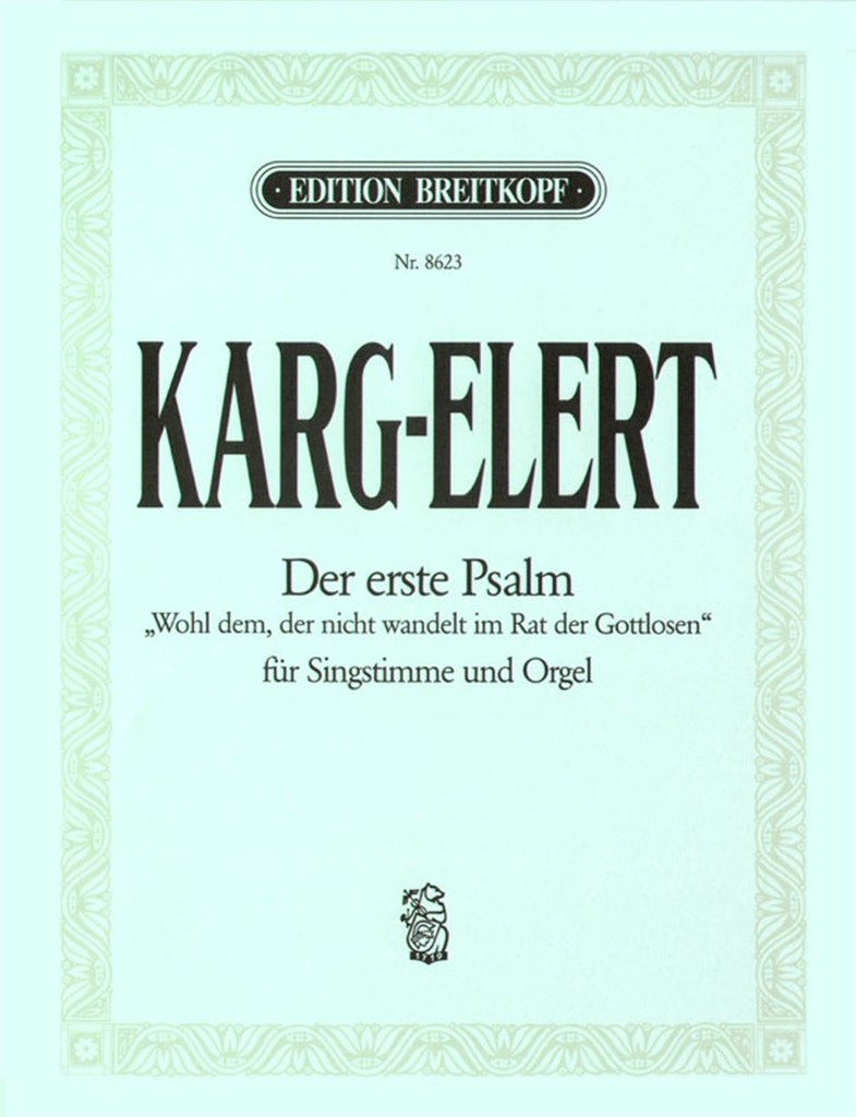 Der 1. Psalm "Wohl dem, der"